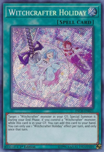 Witchcrafter Holiday [INCH-EN021] Secret Rare | Good Games Morley