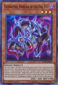 Catoblepas, Familiar of the Evil Eye [INCH-EN029] Super Rare | Good Games Morley