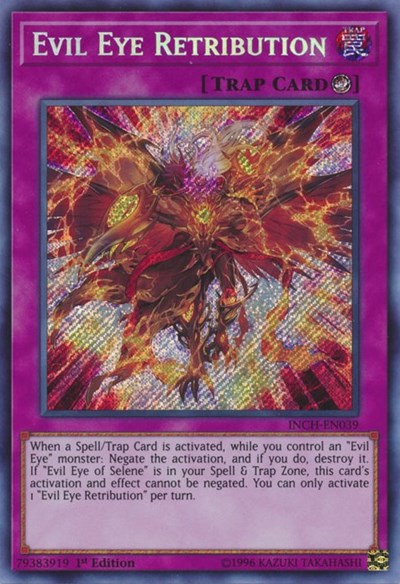 Evil Eye Retribution [INCH-EN039] Secret Rare | Good Games Morley