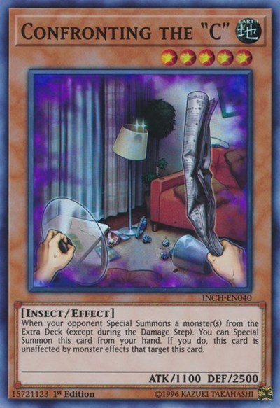 Confronting the "C" [INCH-EN040] Super Rare | Good Games Morley