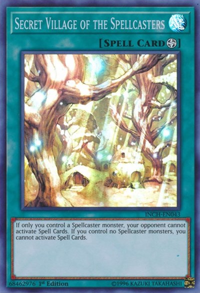 Secret Village of the Spellcasters [INCH-EN043] Super Rare | Good Games Morley