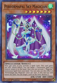 Performapal Sky Magician [INCH-EN047] Super Rare | Good Games Morley