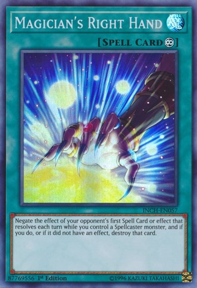 Magician's Right Hand [INCH-EN057] Super Rare | Good Games Morley