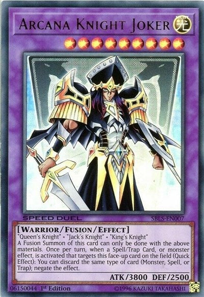 Arcana Knight Joker [SBLS-EN007] Ultra Rare | Good Games Morley