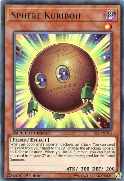 Sphere Kuriboh [SBLS-EN018] Ultra Rare | Good Games Morley