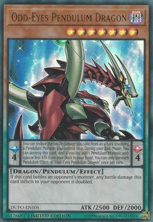 Odd-Eyes Pendulum Dragon [DUPO-EN105] Ultra Rare | Good Games Morley