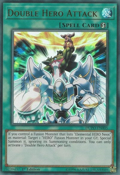 Double Hero Attack [DUPO-EN005] Ultra Rare | Good Games Morley
