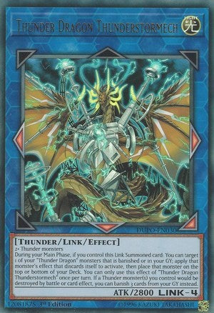Thunder Dragon Thunderstormech [DUPO-EN030] Ultra Rare | Good Games Morley