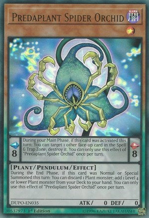 Predaplant Spider Orchid [DUPO-EN035] Ultra Rare | Good Games Morley