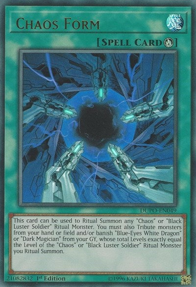 Chaos Form [DUPO-EN049] Ultra Rare | Good Games Morley