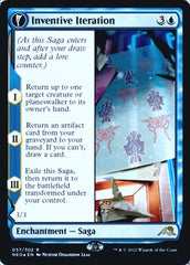 Inventive Iteration // Living Breakthrough [Kamigawa: Neon Dynasty Prerelease Promos] | Good Games Morley