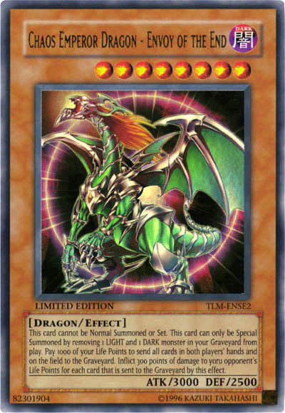 Chaos Emperor Dragon - Envoy of the End [TLM-ENSE2] Ultra Rare | Good Games Morley