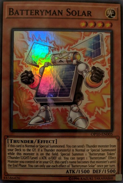 Batteryman Solar [OP10-EN005] Super Rare | Good Games Morley