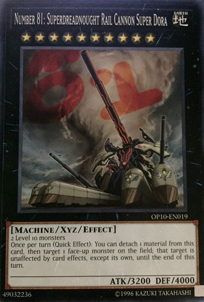 Number 81: Superdreadnought Rail Cannon Super Dora [OP10-EN019] Common | Good Games Morley