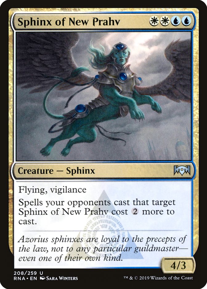 Sphinx of New Prahv [Ravnica Allegiance] | Good Games Morley