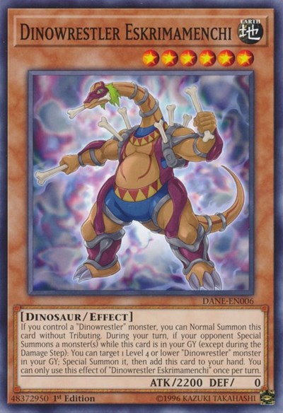 Dinowrestler Eskrimamenchi [DANE-EN006] Common | Good Games Morley