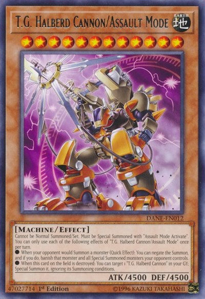 T.G. Halberd Cannon/Assault Mode [DANE-EN012] Rare | Good Games Morley