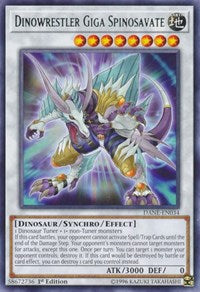Dinowrestler Giga Spinosavate [DANE-EN034] Rare | Good Games Morley
