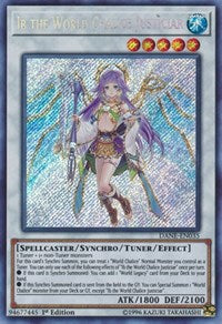 Ib the World Chalice Justiciar [DANE-EN035] Secret Rare | Good Games Morley