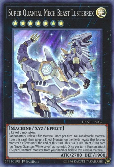 Super Quantal Mech Beast Lusterrex [DANE-EN037] Super Rare | Good Games Morley