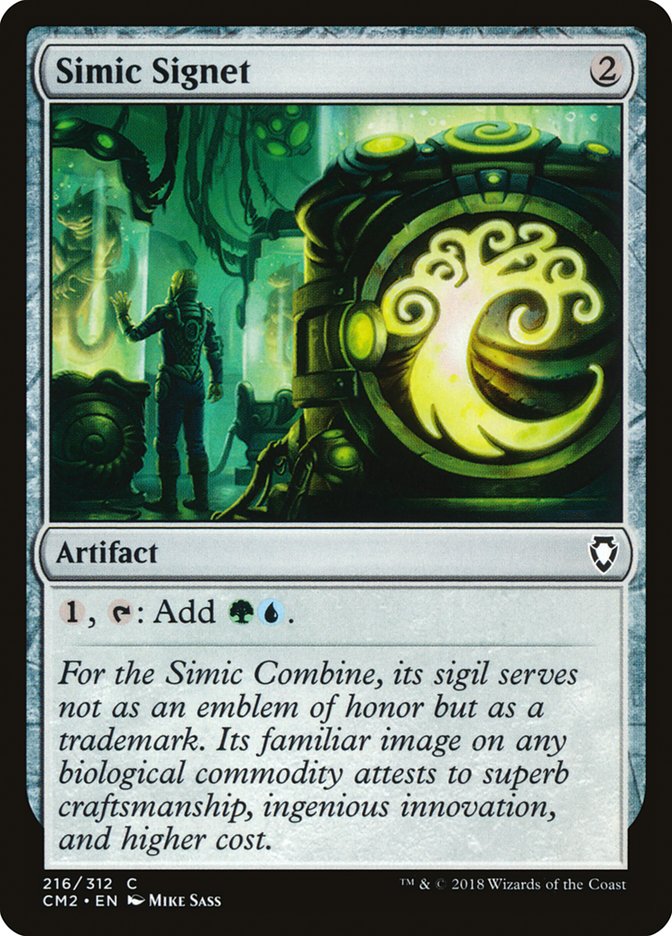 Simic Signet (216/312) [Commander Anthology Volume II] | Good Games Morley
