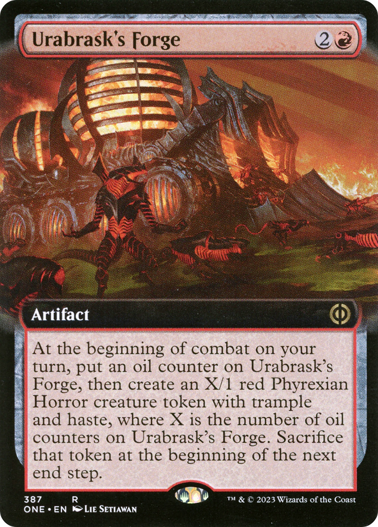 Urabrask's Forge (Extended Art) [Phyrexia: All Will Be One] | Good Games Morley