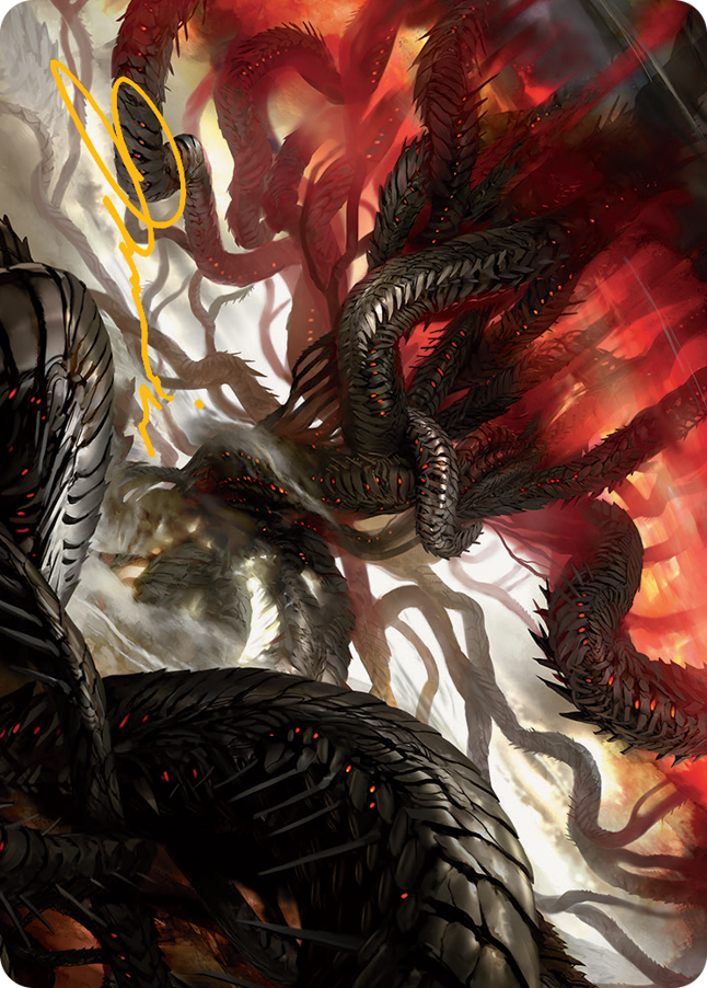 Realmbreaker, the Invasion Tree Art Card (Gold-Stamped Signature) [March of the Machine Art Series] | Good Games Morley