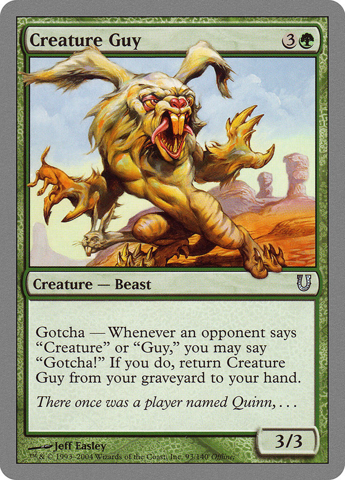 Creature Guy [Unhinged] | Good Games Morley