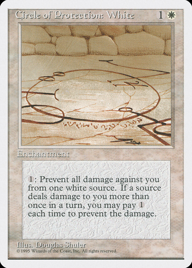 Circle of Protection: White [Fourth Edition] | Good Games Morley