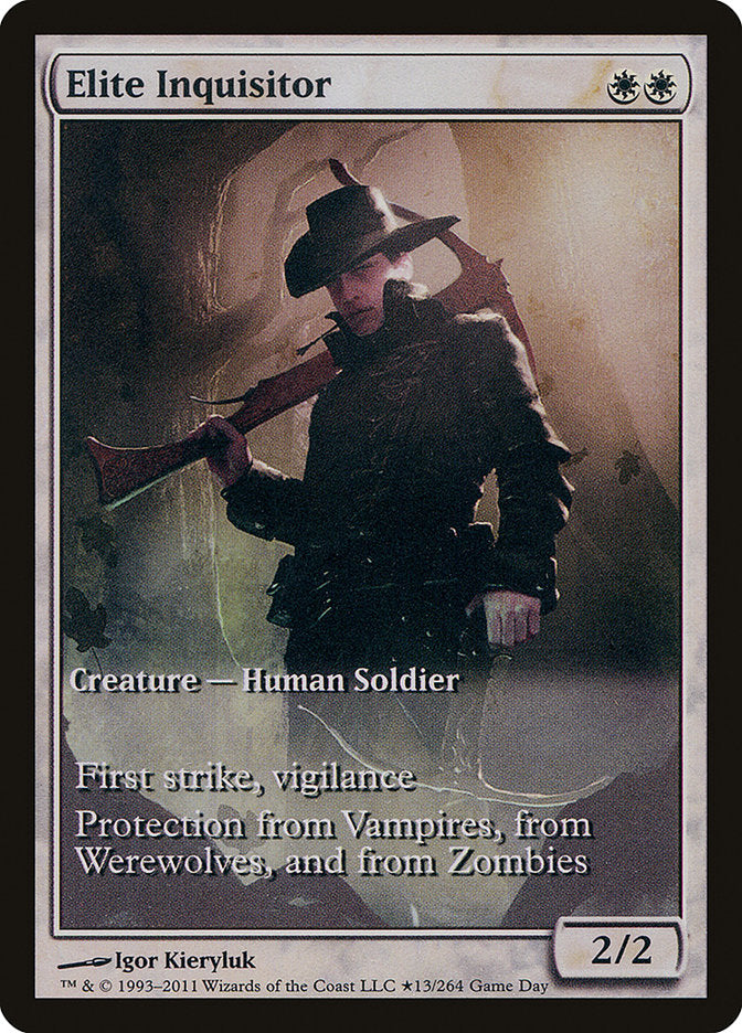 Elite Inquisitor (Game Day) [Innistrad Promos] | Good Games Morley