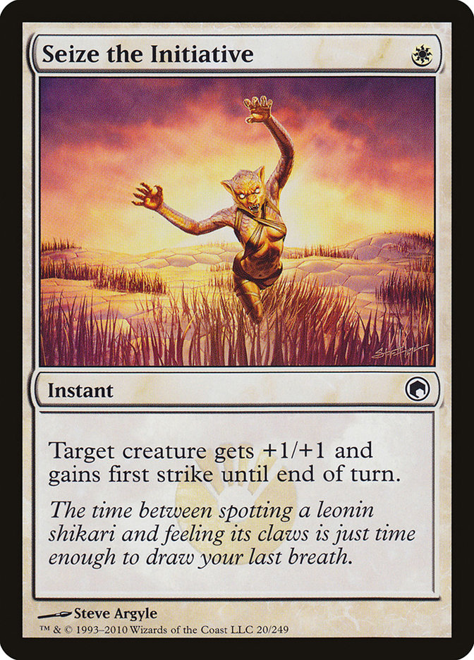 Seize the Initiative [Scars of Mirrodin] | Good Games Morley