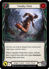 Timidity Point (Yellow) [EVR098] (Everfest)  1st Edition Rainbow Foil | Good Games Morley