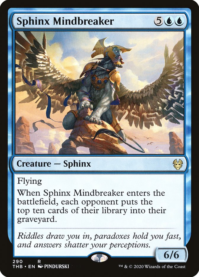 Sphinx Mindbreaker [Theros Beyond Death] | Good Games Morley