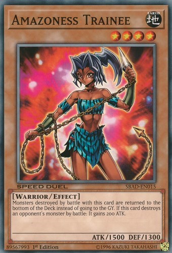 Amazoness Trainee [SBAD-EN015] Common | Good Games Morley