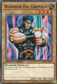 Warrior Dai Grepher [SBAD-EN035] Common | Good Games Morley
