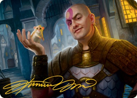Minsc, Beloved Ranger Art Card (Gold-Stamped Signature) [Dungeons & Dragons: Adventures in the Forgotten Realms Art Series] | Good Games Morley