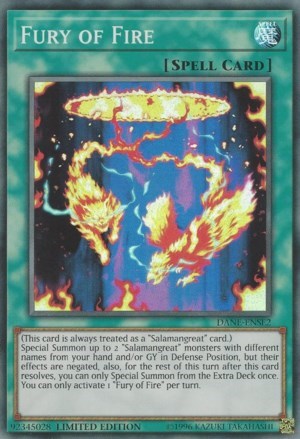 Fury of Fire [DANE-ENSE2] Super Rare | Good Games Morley