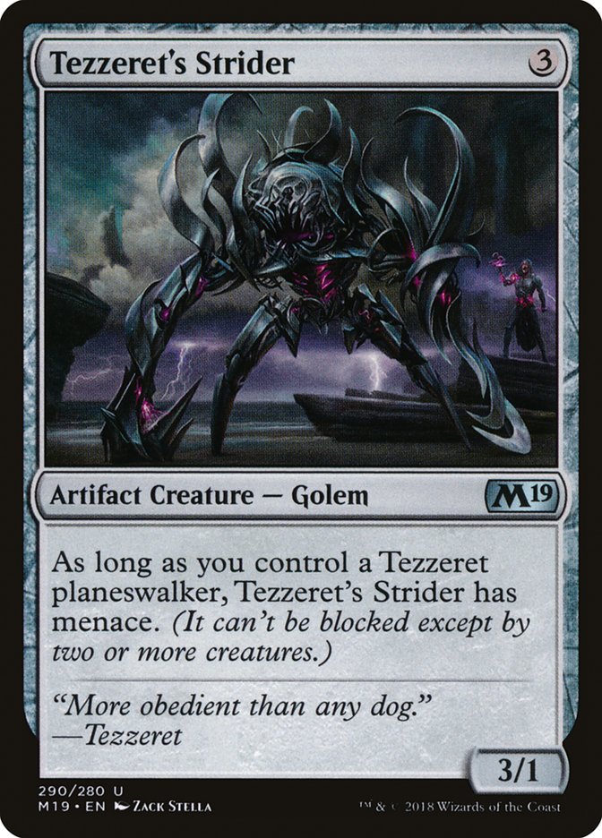 Tezzeret's Strider [Core Set 2019] | Good Games Morley