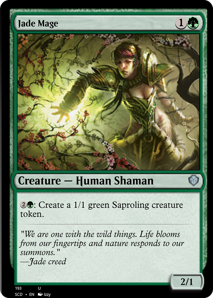 Jade Mage [Starter Commander Decks] | Good Games Morley