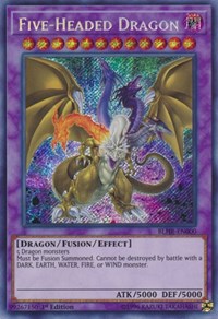 Five-Headed Dragon [BLHR-EN000] Secret Rare | Good Games Morley