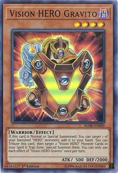 Vision HERO Gravito [BLHR-EN009] Ultra Rare | Good Games Morley