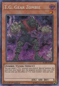 T.G. Gear Zombie [BLHR-EN023] Secret Rare | Good Games Morley
