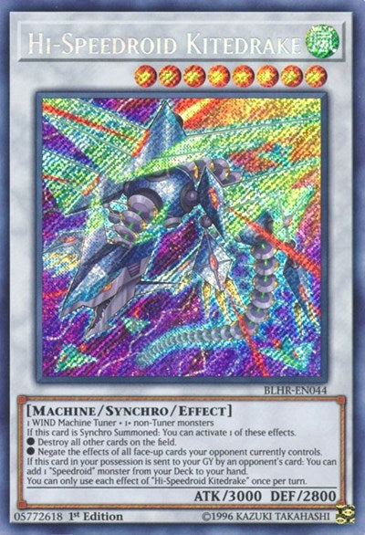 Hi-Speedroid Kitedrake [BLHR-EN044] Secret Rare | Good Games Morley