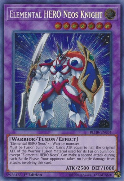 Elemental HERO Neos Knight [BLHR-EN064] Secret Rare | Good Games Morley