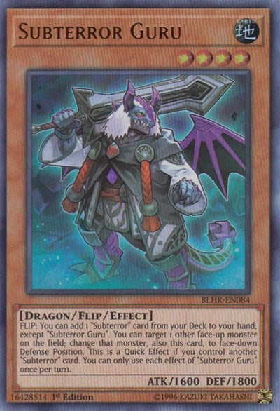 Subterror Guru [BLHR-EN084] Ultra Rare | Good Games Morley