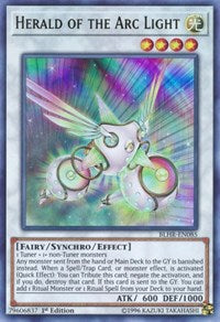 Herald of the Arc Light [BLHR-EN085] Ultra Rare | Good Games Morley