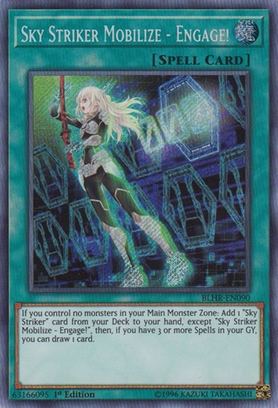Sky Striker Mobilize - Engage! [BLHR-EN090] Secret Rare | Good Games Morley