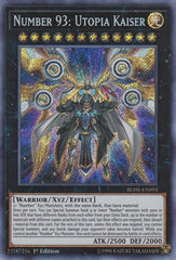 Number 93: Utopia Kaiser [BLHR-EN093] Secret Rare | Good Games Morley