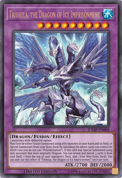 Trishula, the Dragon of Icy Imprisonment [JUMP-EN088] Ultra Rare | Good Games Morley