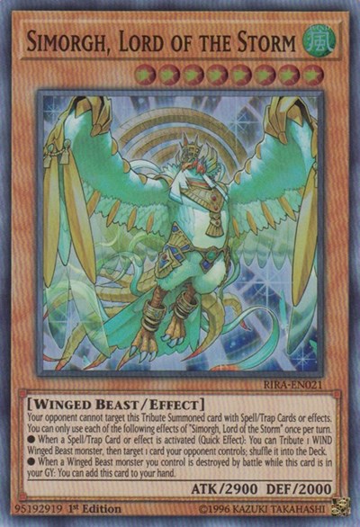 Simorgh, Lord of the Storm [RIRA-EN021] Super Rare | Good Games Morley